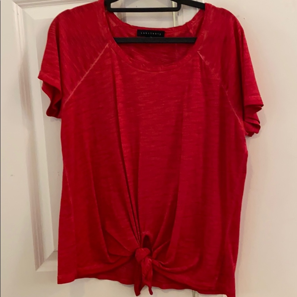 Sanctuary Red Knot Top